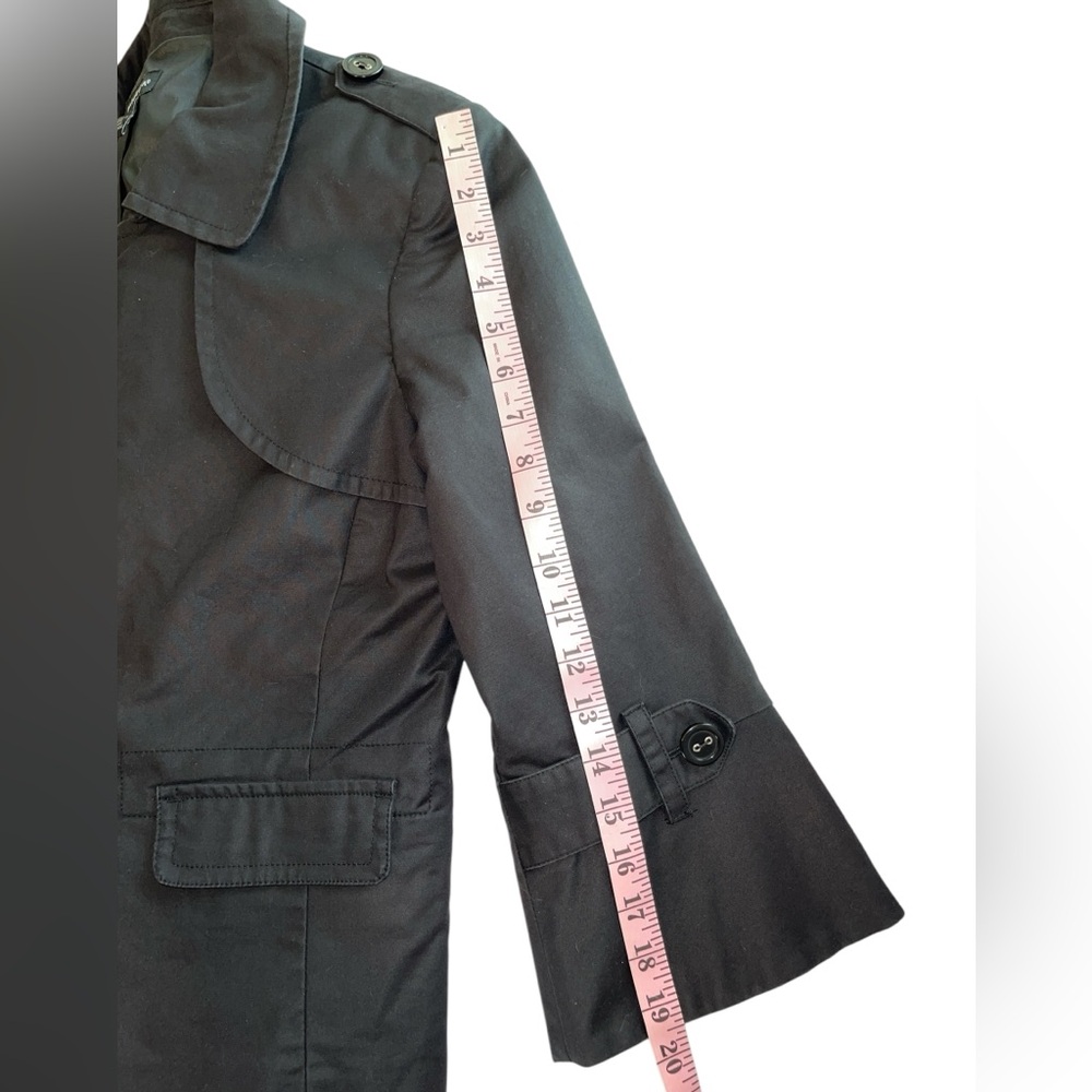 Rafaella Soft Black Cotton Jacket size Large - Picture 16 of 16